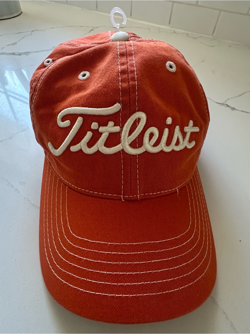 Titleist Golf Orange Hat Cap